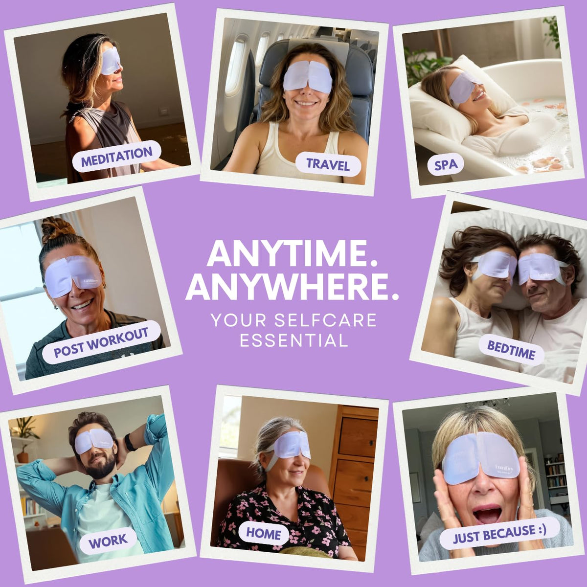 Steam Eye Mask™: Instant Comfort & Relaxation