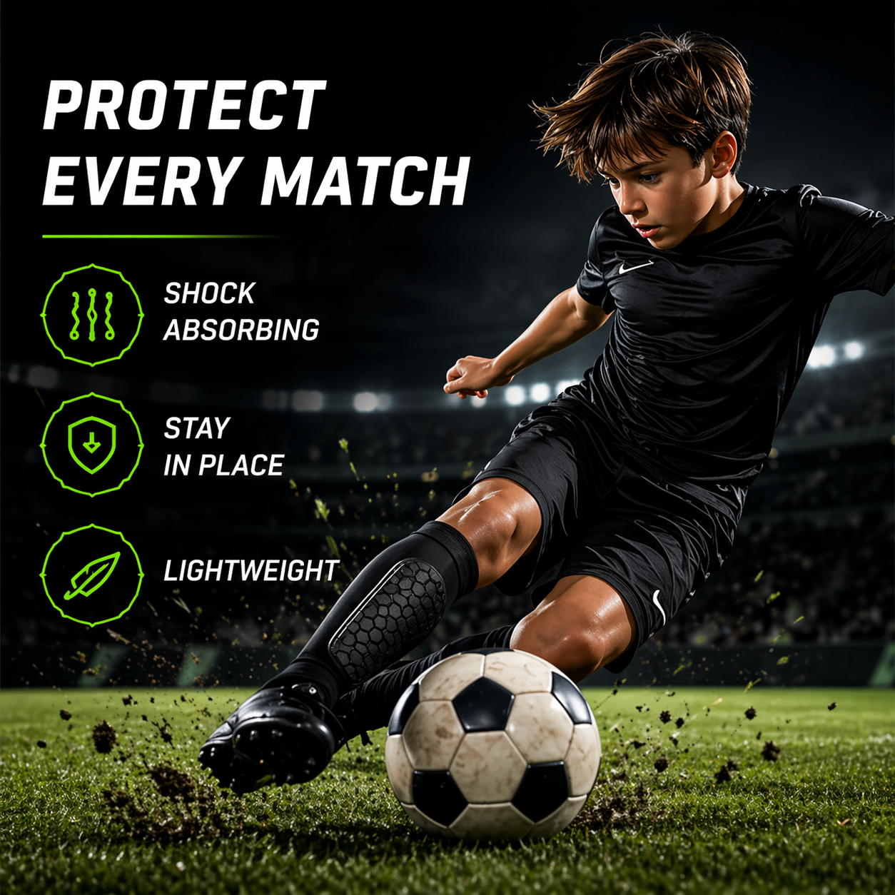 BUOYN™ Compression Shin Guards