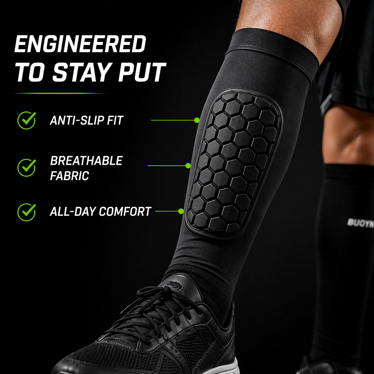 BUOYN™ Compression Shin Guards