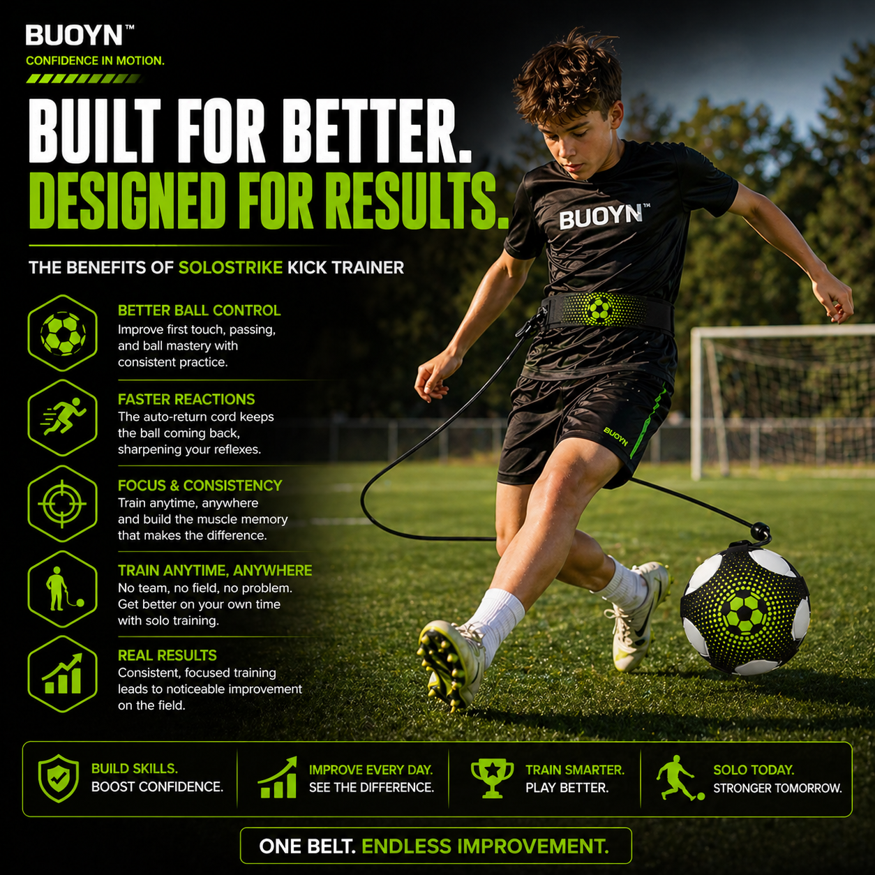 BUOYN™ SOLOSTRIKE Kick Trainer