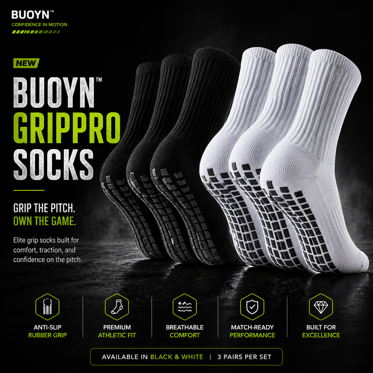 BUOYN™ GRIPPRO Socks