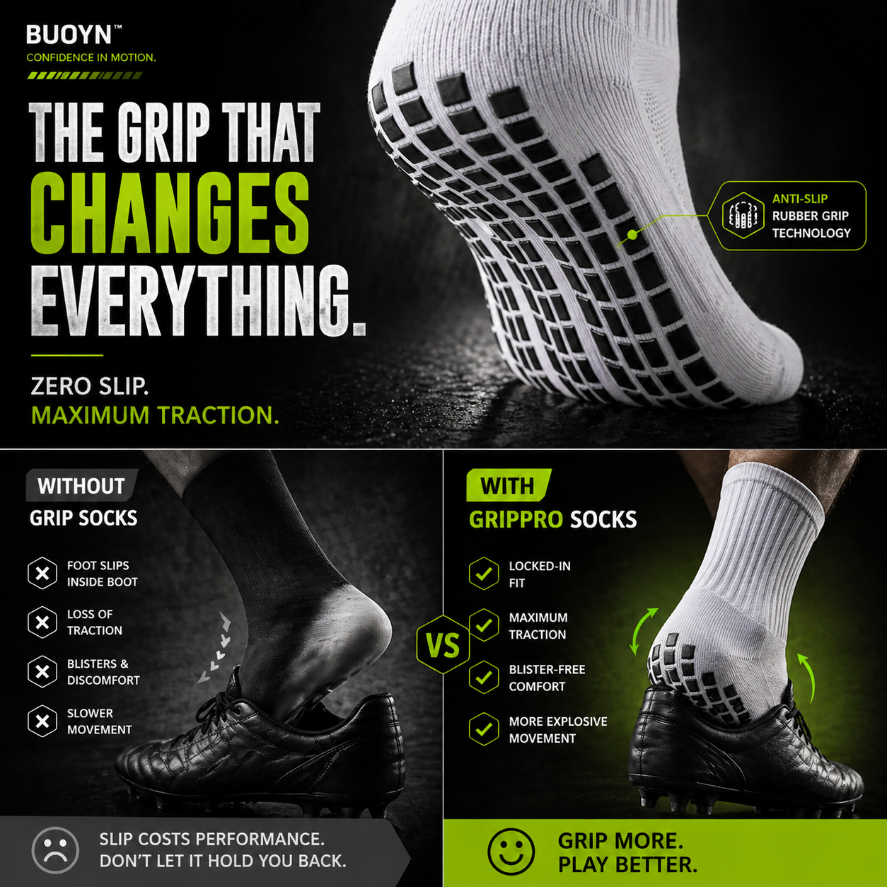 BUOYN™ GRIPPRO Socks
