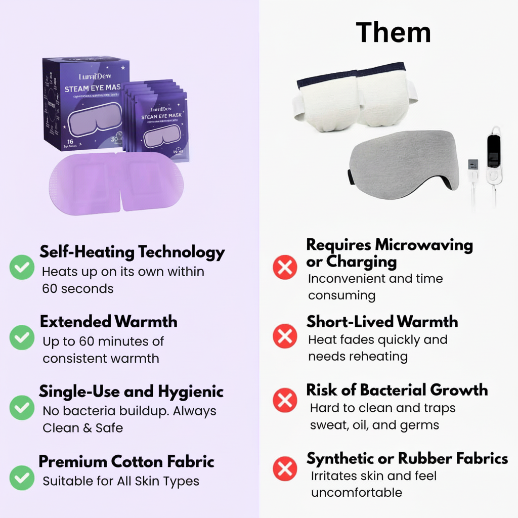 Steam Eye Mask™: Instant Comfort & Relaxation